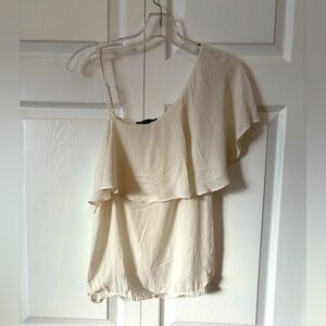 Women’s one shoulder blouse size medium forever 21